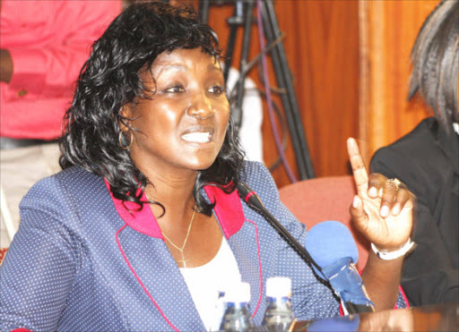 Former Chief Registrar of the Judiciary Gladys Boss Shollei.