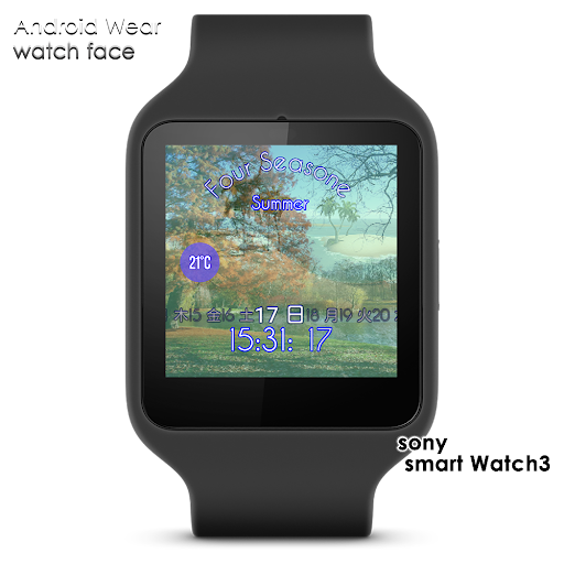 無料个人化Appの四季 Watch Face|記事Game