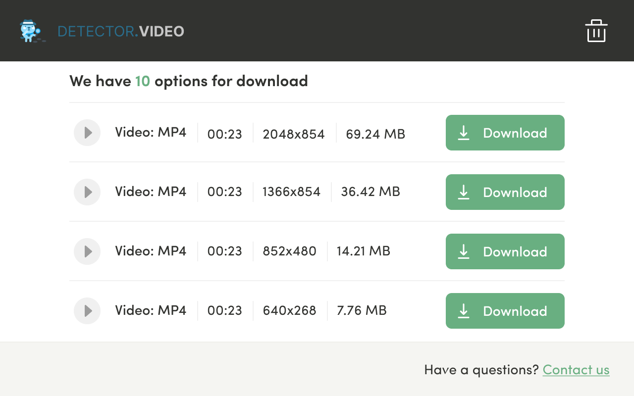 Video Downloader by Detector Video Preview image 2