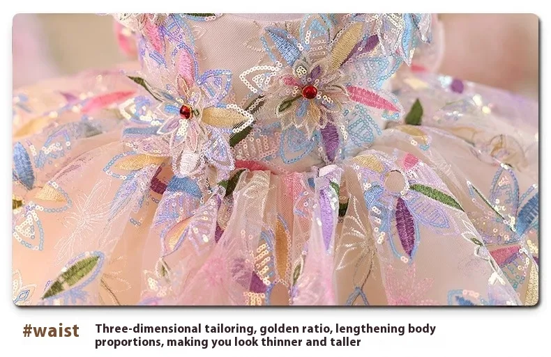 Title 13, Little Girl FARCENT Princess Dress Catwalk Perf...