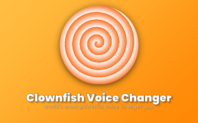 Clownfish Voice Changer chrome extension