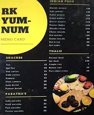 RK Yum Num menu 2