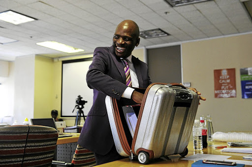 African Content Movement leader Hlaudi Motsoeneng.