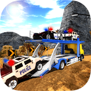 OffRoad Police Transport Trailer Truck 1.1 Icon