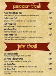 Thali Express menu 6