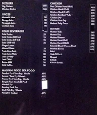 Hotel Hardik Palace menu 1