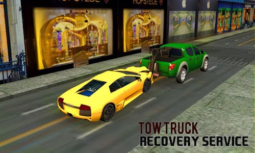 Android application Tow Truck Car Transporter Sim screenshort