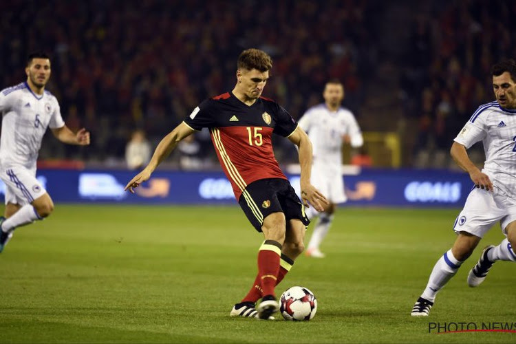 Thomas Meunier révèle le nom de son joueur préféré chez les Diables