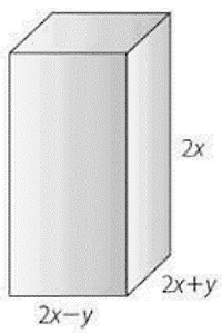 La expresión algebraica que calcula el área superficial (suma de las áreas de todas las caras) o total del poliedro es: