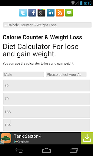 Fat Calorie Counter App Secret