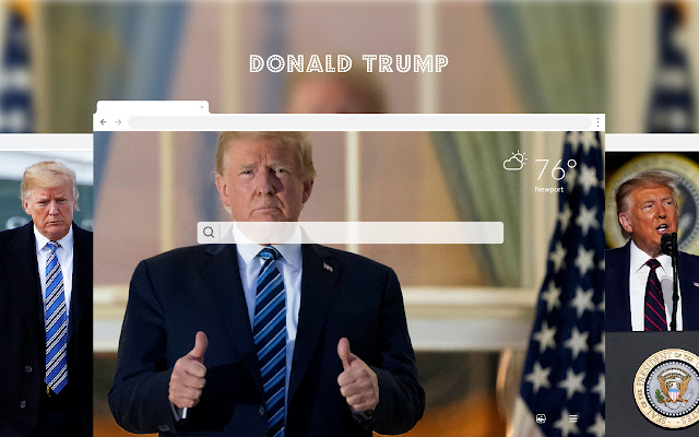 Donald Trump HD Wallpapers New Tab