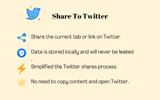 Twitter Share Website