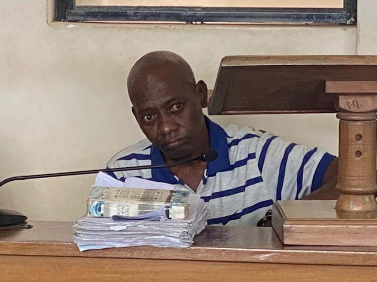 Pastor Paul Mackenzie at the Malindi High Court, March 7, 2024.