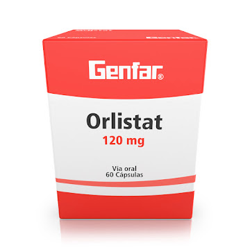 Orlistat Genfar 120 mg Caja x 60 Cápsulas  