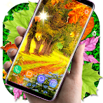 Cover Image of Download Falling Leaves Parallax Live Wallpaper 4.13.4 APK