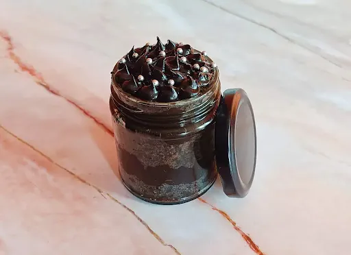 Chocolate Truffle Jar Cake