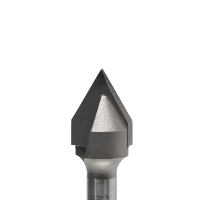 Carbide 3D #302 0.50" V-Bit Cutter 60 Deg. - 0.25" Shank (Qty 2)