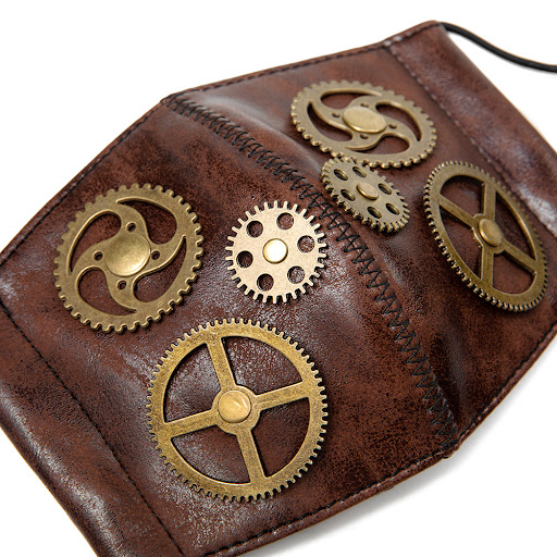 Title 5, Steampunk Festival Prom Party Dust Mask, Retro-...