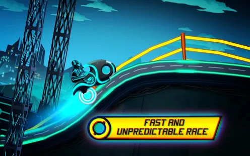   Bike Race Game: Traffic Rider Of Neon City- screenshot thumbnail   