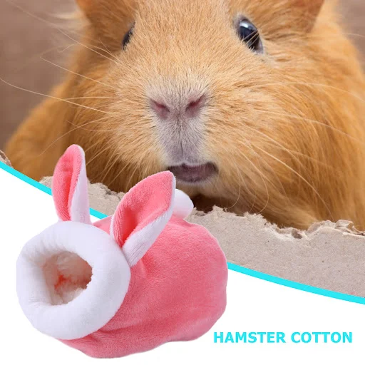 Cute Hamster Hedgehog Yurt Bed Rabbit Mouse Chicken Shaped Cotton House Small Animal Winter Warm Beds Cave Pet Supplies