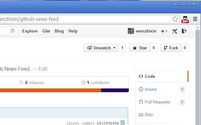 GitHub News Feed Preview image 0