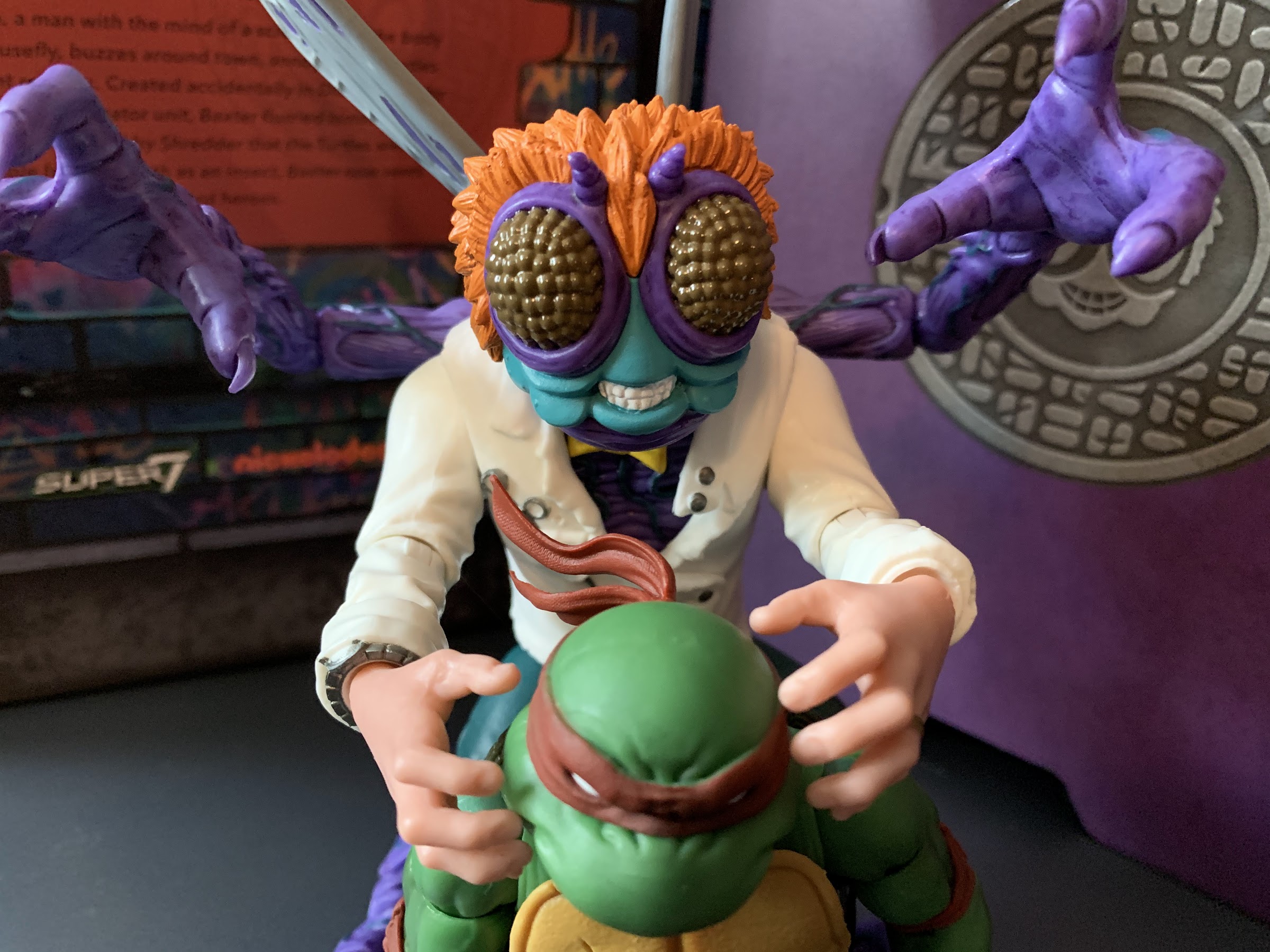 Super7 TMNT Ultimates Donatello Purple Ninja Turtle Figure