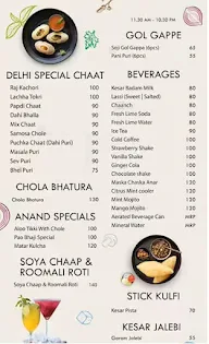 Anand Sweets And Savouries menu 2