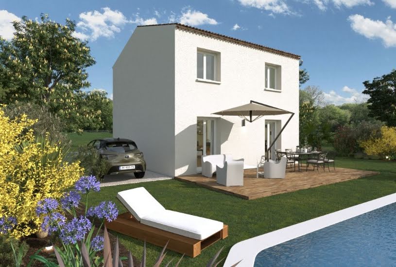  Vente Terrain + Maison - Terrain : 299m² - Maison : 80m² à Gallargues-le-Montueux (30660) 