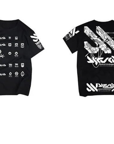 T-shirt homme Avant Garde manches c - 1