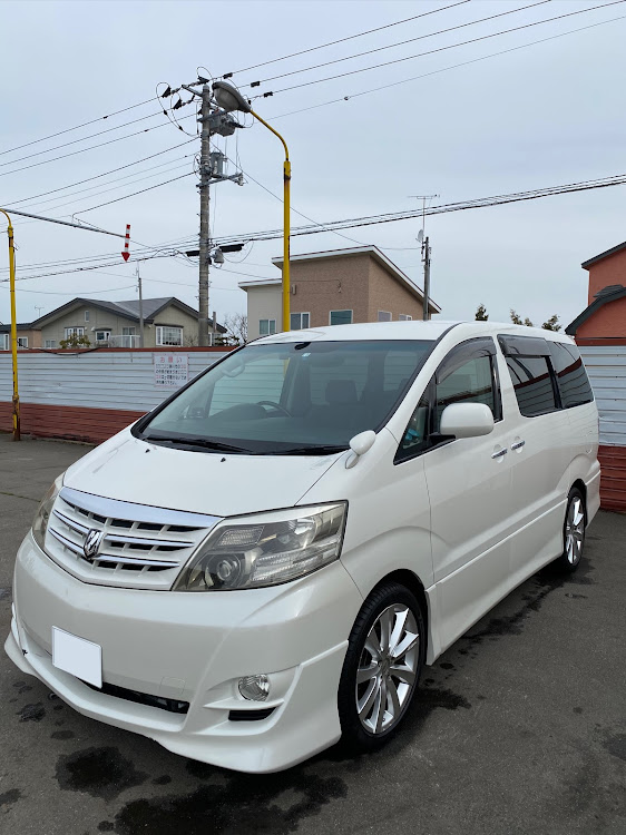 アルファードの北海道・アルファード10系後期・洗車した！・洗車。戦車～。・春の交通安全週間に関するカスタム事例の投稿画像1枚目