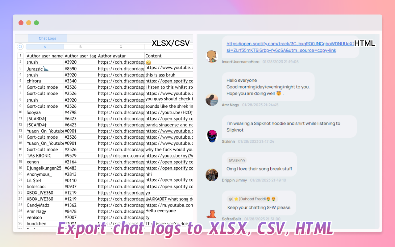 Discord Exporter - Backup discord chat logs Preview image 6