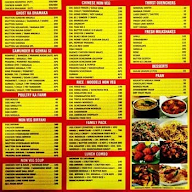 Hotel Sai Krishna menu 1