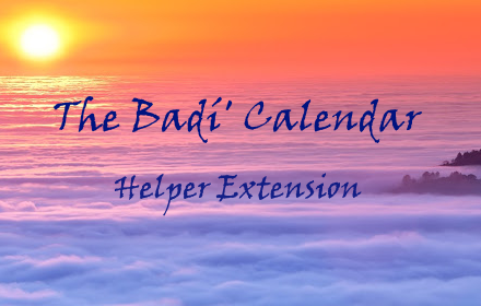 Badí' Calendar - Helper for Facebook small promo image