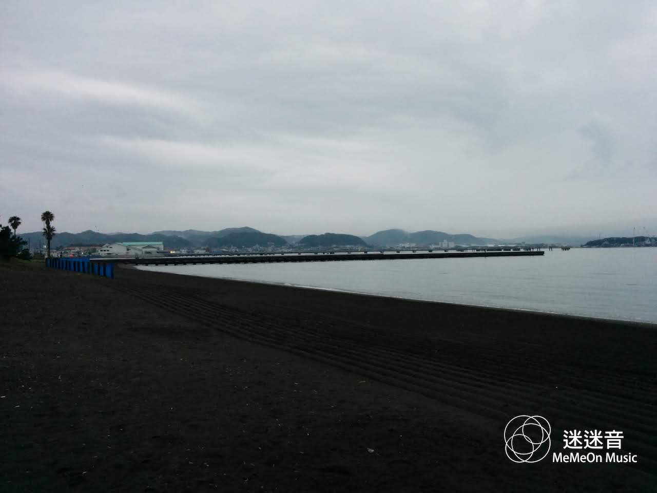 館山的海