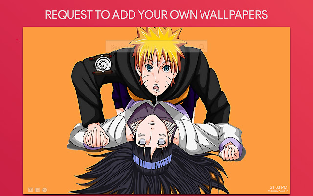 Naruto Cute Wallpaper HD Custom New Tab