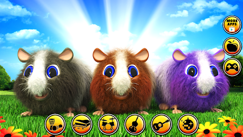 Android application Talking hamsters. screenshort