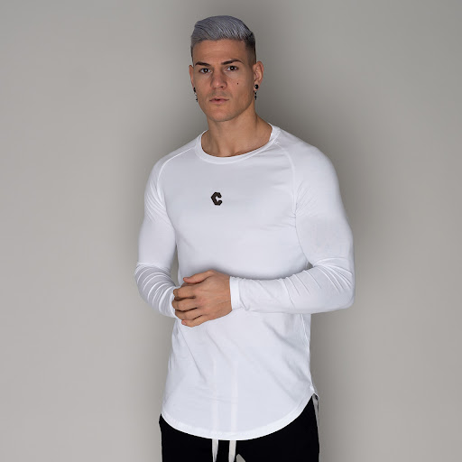 Title 14, Running Training Cotton Tight Stretch Long Slee...