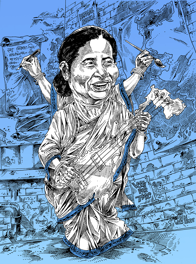 Mamata Banerjee’s West Bengal is a cultural wasteland marked by pastiche, nostalgia, blind faith and two broken languages