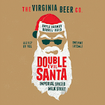 Virginia Beer Co. APPLE BRANDY DOUBLE EVIL SANTA