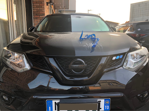 エクストレイル Nt32のやっぱり青が好き 車検の準備 アイラインフィルム アイラインフィルム剥がしに関するカスタム メンテナンスの投稿画像 車 のカスタム情報はcartune