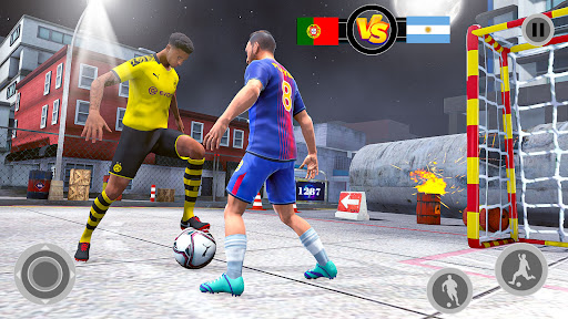 Screenshot Street Football Game Real Kick