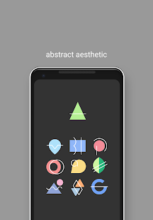 Appstract Icon Pack (Dark Theme) Screenshot