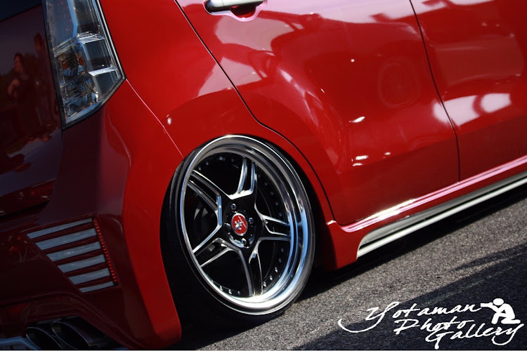 ワゴンRのワゴンR・エアサス・workwheels・ワンオフ・ツライチに関するカスタム事例の投稿画像2枚目