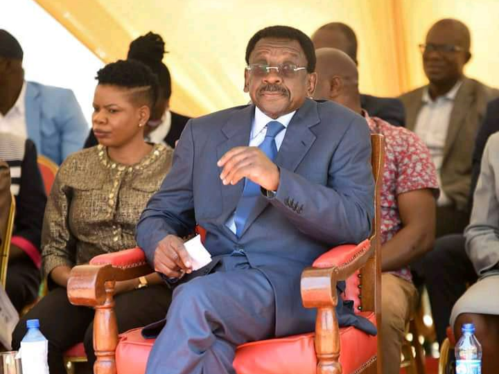 Siaya governor James Orengo at a past function at the county headquarters.