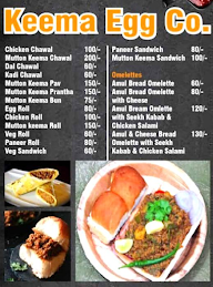 Keema Egg Co. menu 1