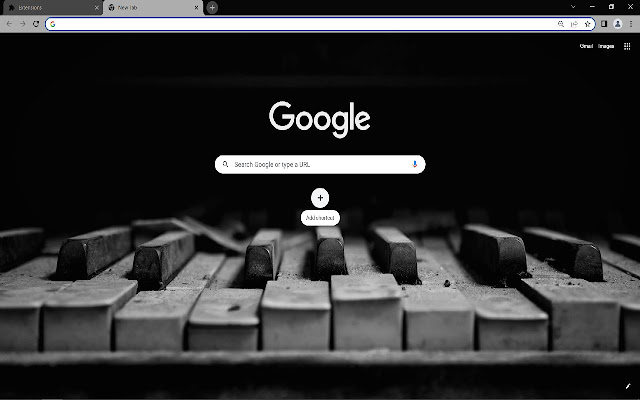 Piano Keys chrome extension