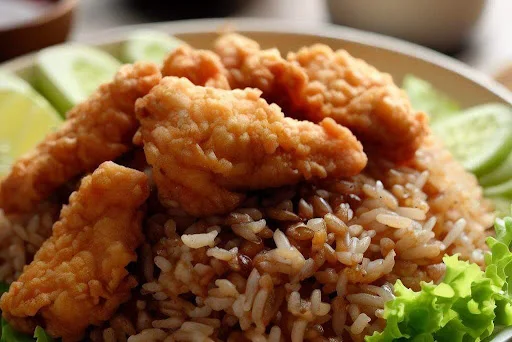 Chicken Brown Fried Rice