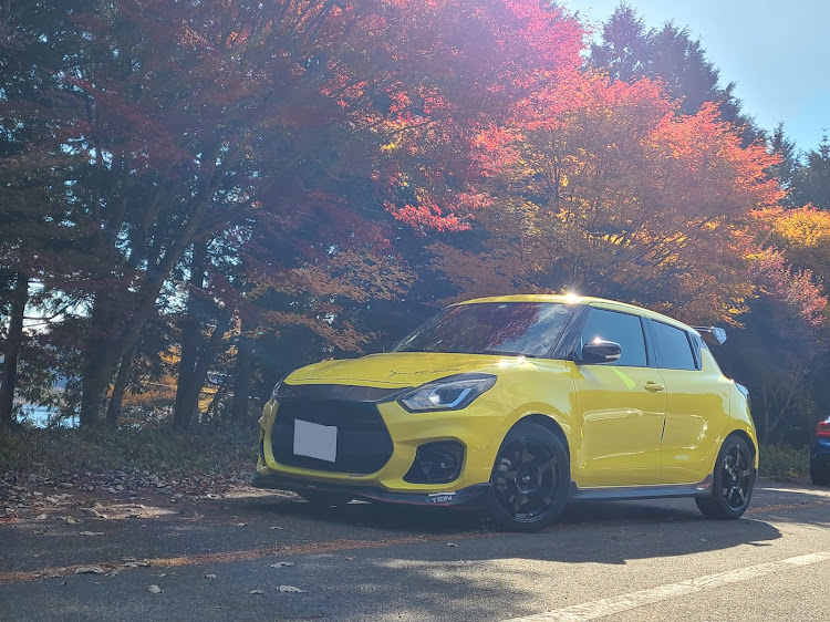 スイフトスポーツの2022ベストショット・Teamカレー味・10月にエントリーしますに関するカスタム事例の投稿画像1枚目