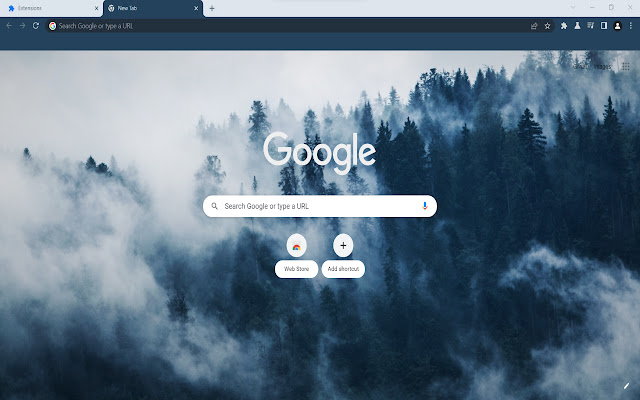 Misty Mountain Hop chrome extension