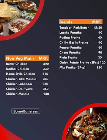 Kitchen 365 menu 